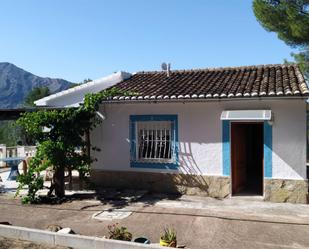 Vista exterior de Casa o xalet en venda en Parcent amb Aire condicionat, Jardí privat i Moblat