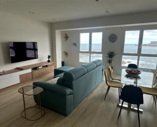 Living room of Flat to rent in A Coruña Capital   with Heating and Furnished