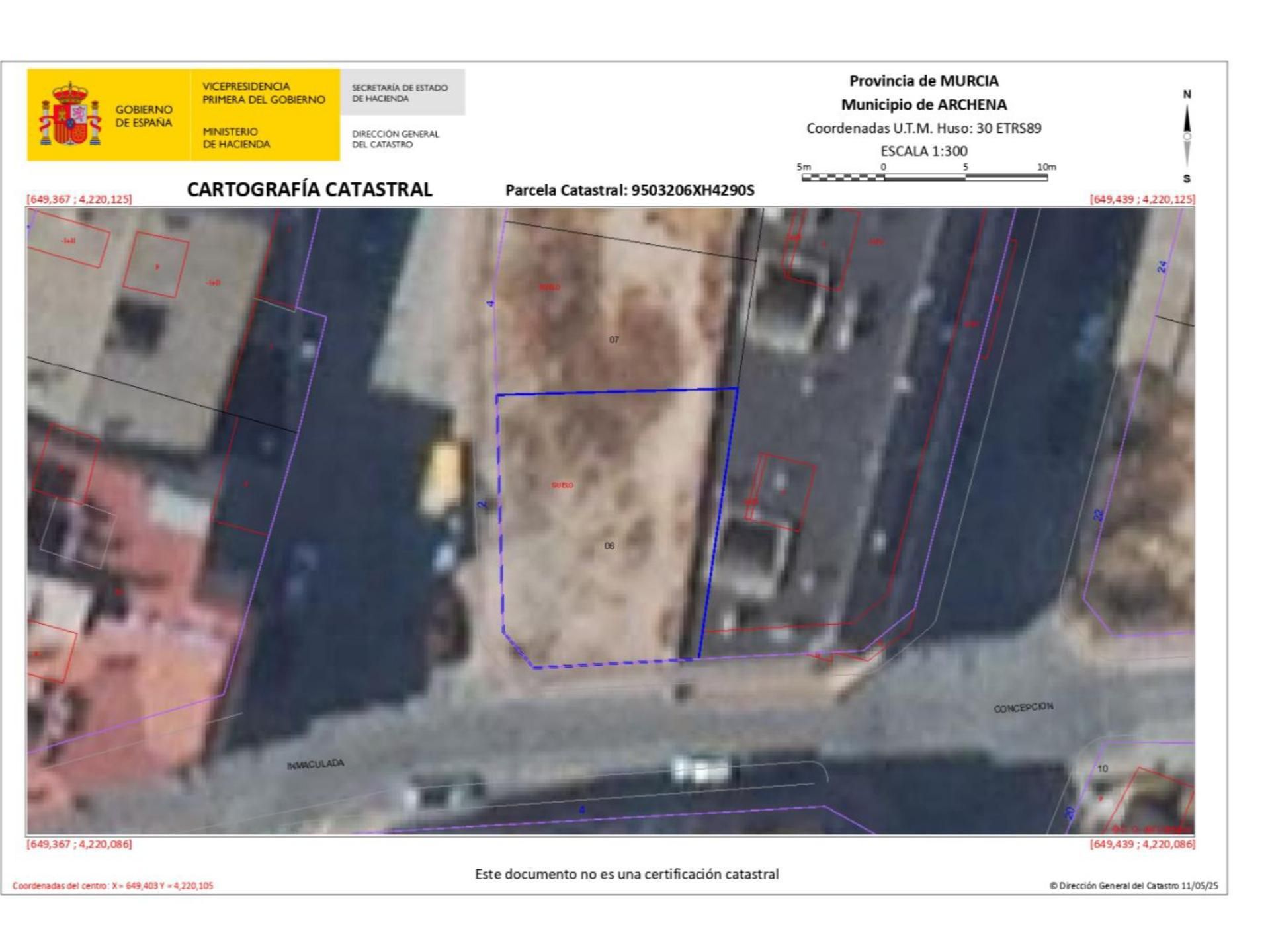 Constructible Land for sale in Archena