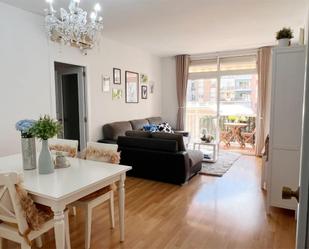 Living room of Flat for sale in  Barcelona Capital  with Air Conditioner, Terrace and Balcony
