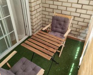 Balcony of Flat to rent in  Granada Capital  with Air Conditioner, Heating and Furnished