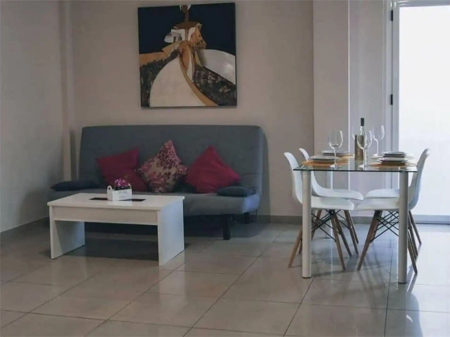 Wohnung zum Verkauf in Calle Parejos, 4, Centro Wohnzimmer von Wohnung zum Verkauf in Mérida mit Klimaanlage, Heizung und Terrasse