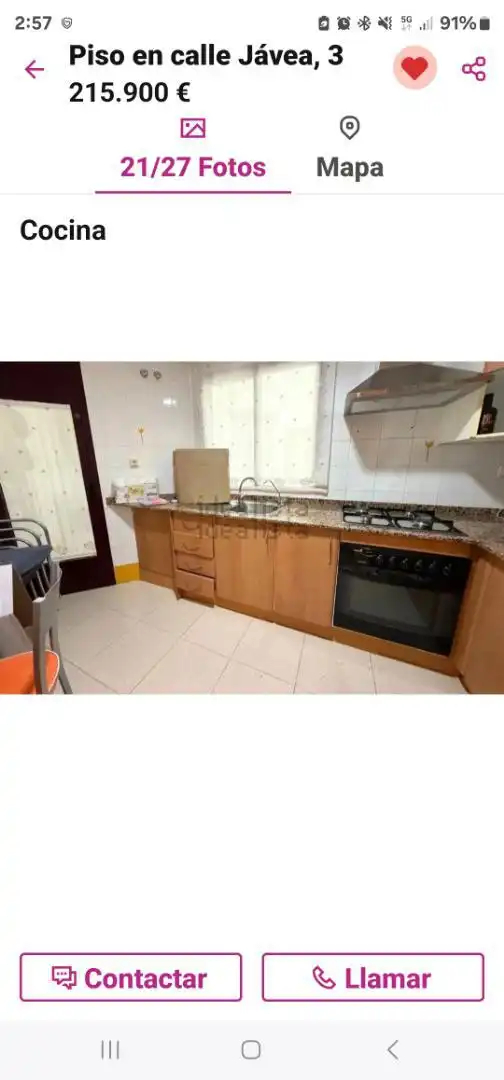 Flat for sale in Calle Jávea, 3, Norte Kitchen of Flat for sale in San Vicente del Raspeig / Sant Vicent del Raspeig with Air Conditioner, Heating and Terrace