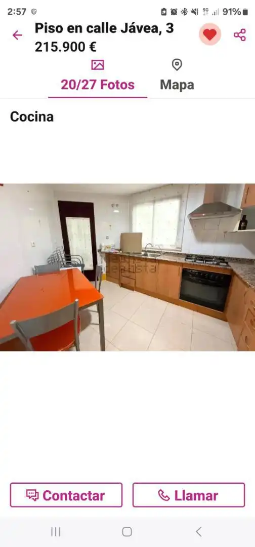 Flat for sale in Calle Jávea, 3, Norte Kitchen of Flat for sale in San Vicente del Raspeig / Sant Vicent del Raspeig with Air Conditioner, Heating and Terrace