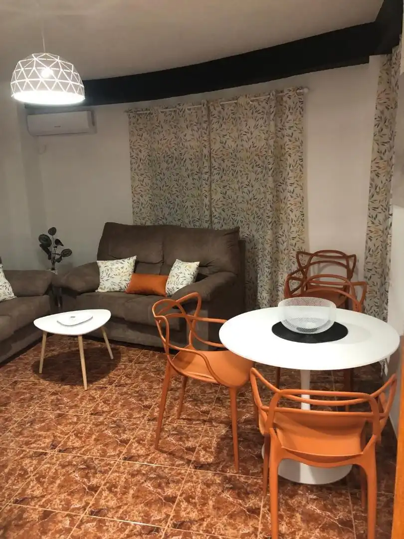 Sala d'estar de Pis de lloguer en Jaén amb Aire condicionat, Calefacció i Moblat