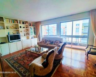 Living room of Flat for sale in  Pamplona / Iruña  with Terrace and Balcony
