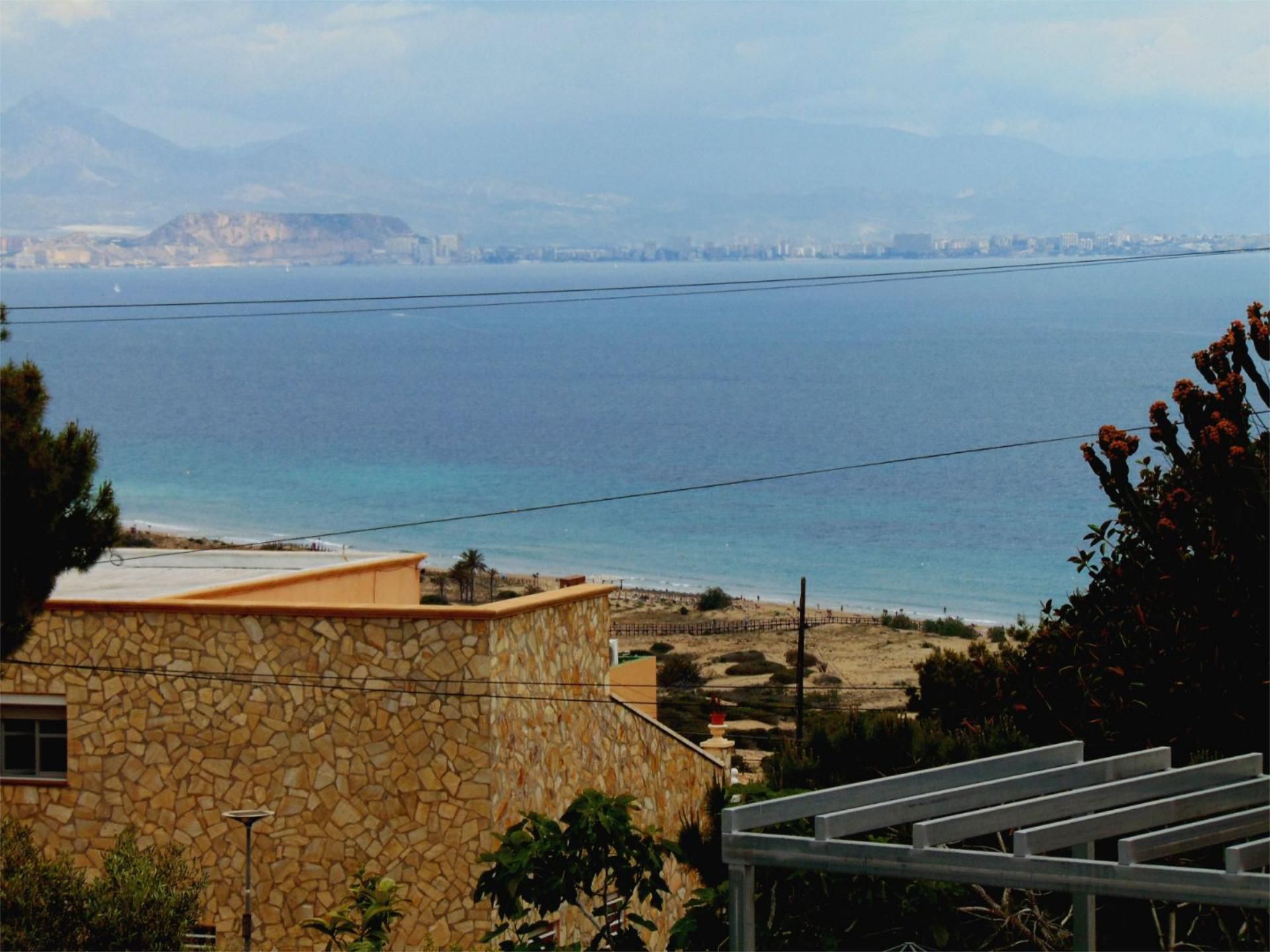 Exterior view of Flat for sale in Santa Pola  with Air Conditioner, Heating and Private garden