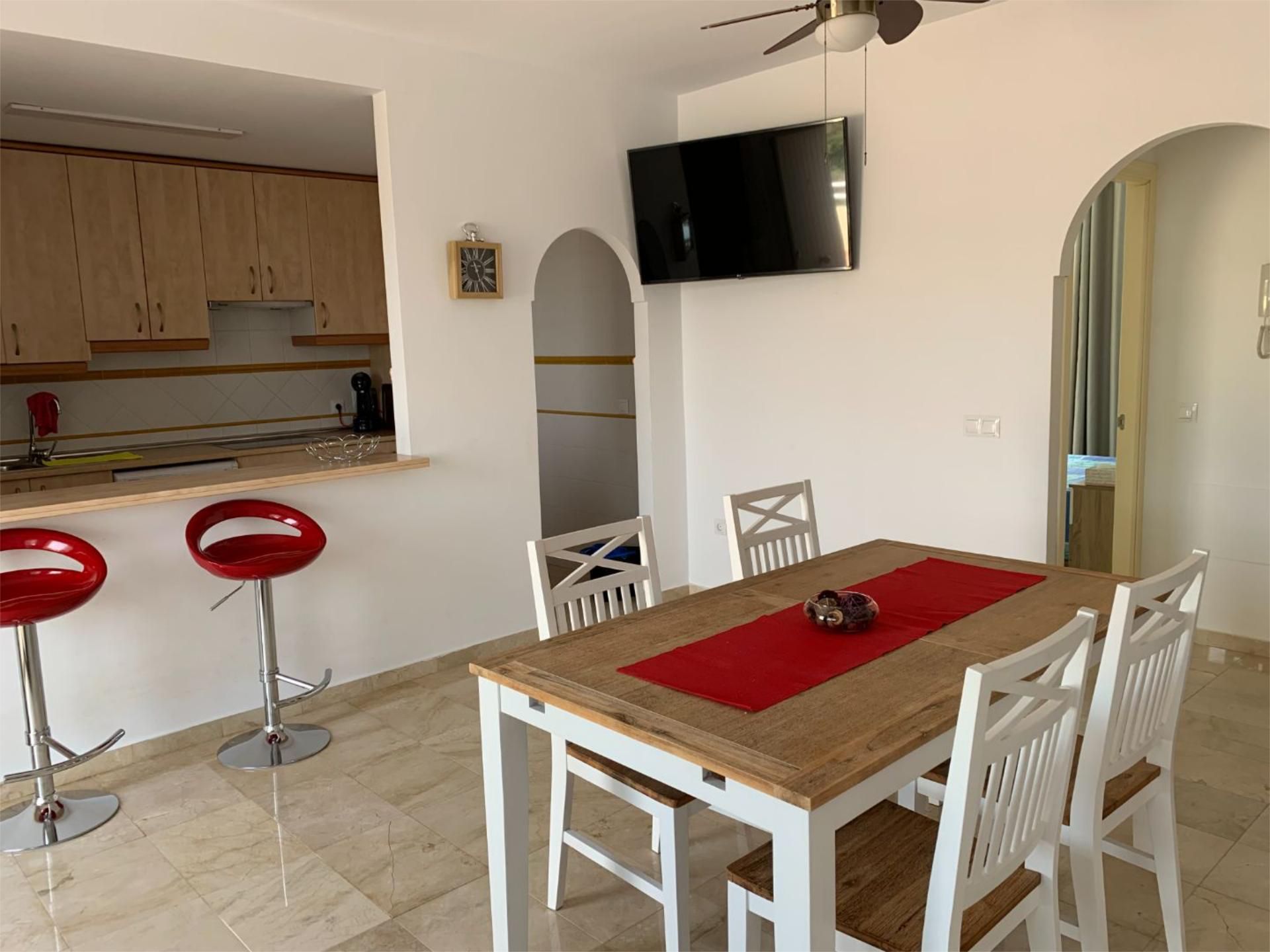 Dining room of Flat to rent in San Roque  with Private garden, Terrace and Swimming Pool