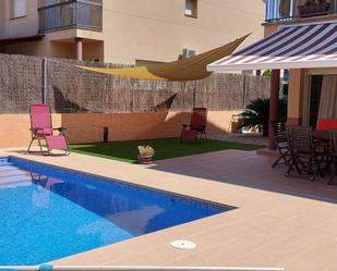Swimming pool of Flat for sale in Llinars del Vallès  with Air Conditioner, Heating and Private garden