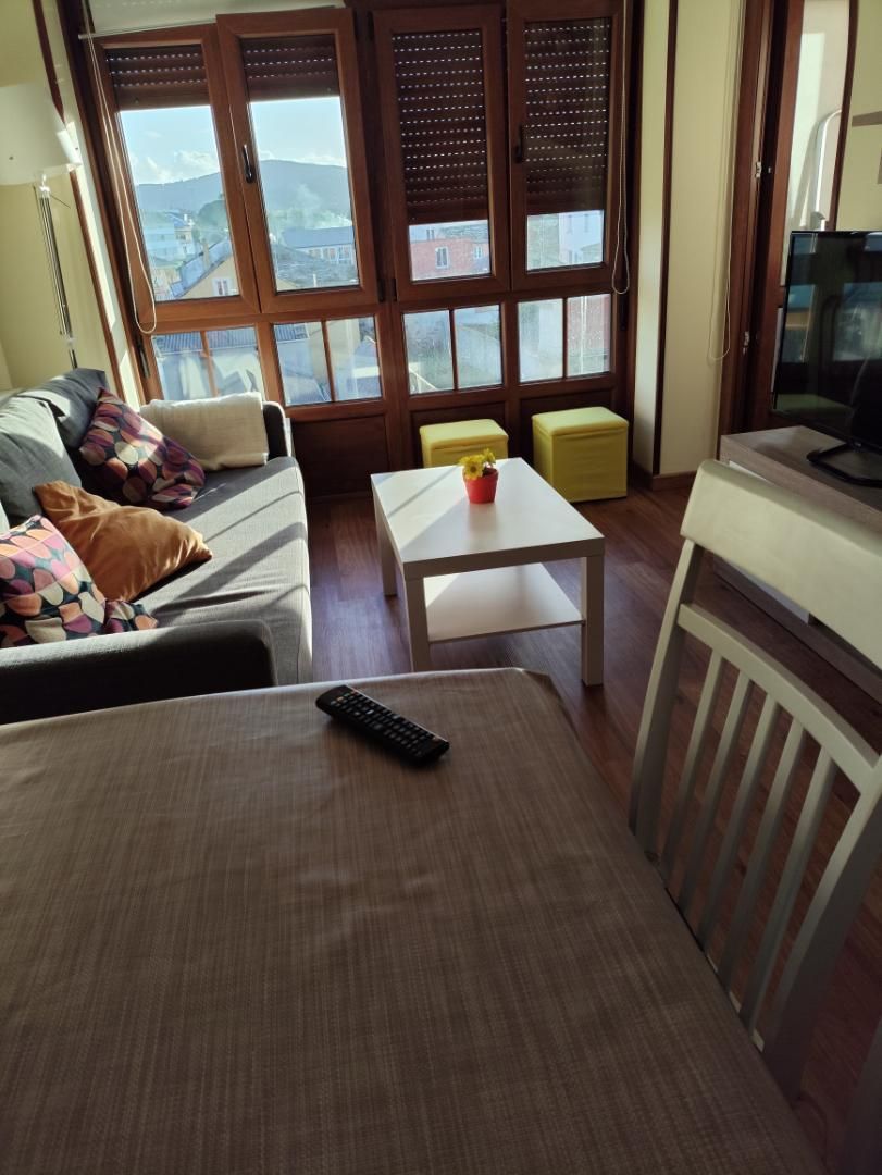 Living room of Flat to rent in Foz  with Heating, Furnished and Oven