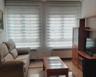 Living room of Flat to rent in Ponferrada  with Heating, Parquet flooring and Storage room