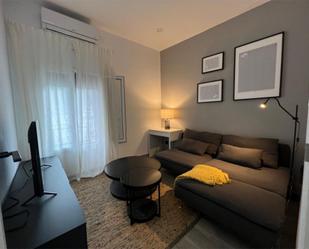 Sala d'estar de Pis de lloguer en  Barcelona Capital amb Aire condicionat