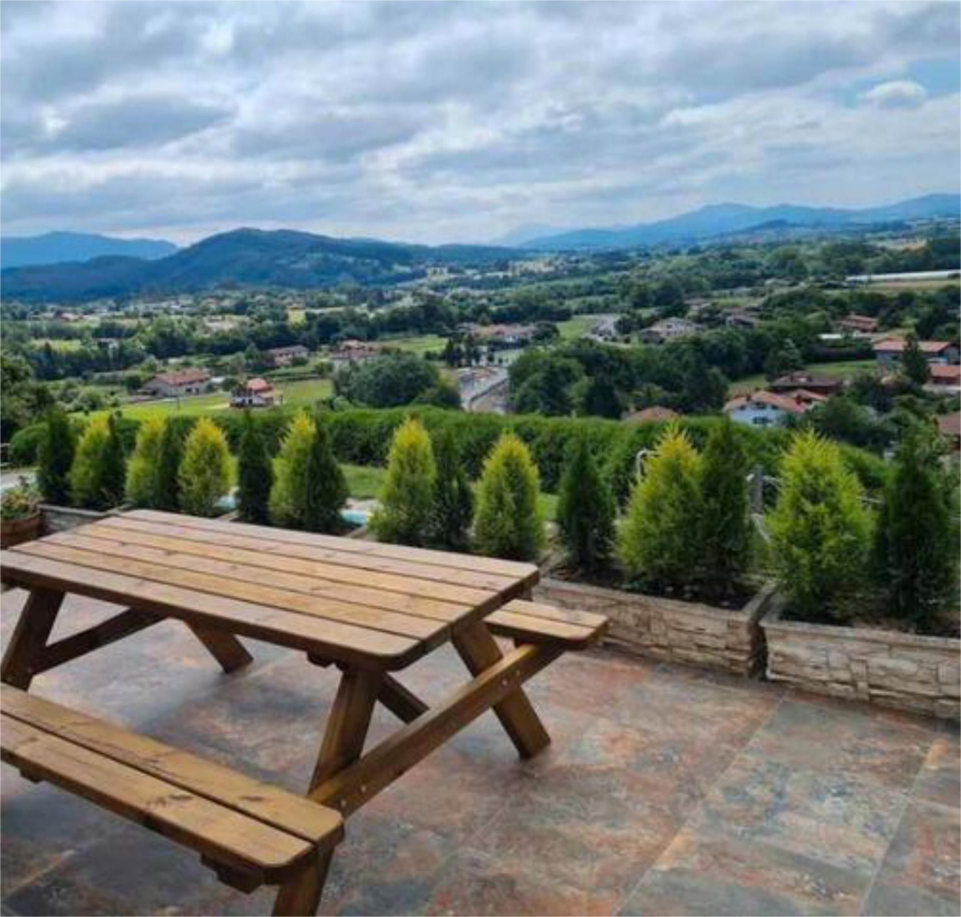 Terrassa de Loft de lloguer en Maruri-Jatabe amb Calefacció, Jardí privat i Terrassa