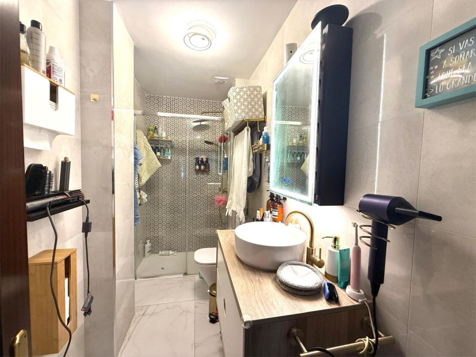 Bathroom of Flat for sale in Málaga Capital  with Air Conditioner and Balcony