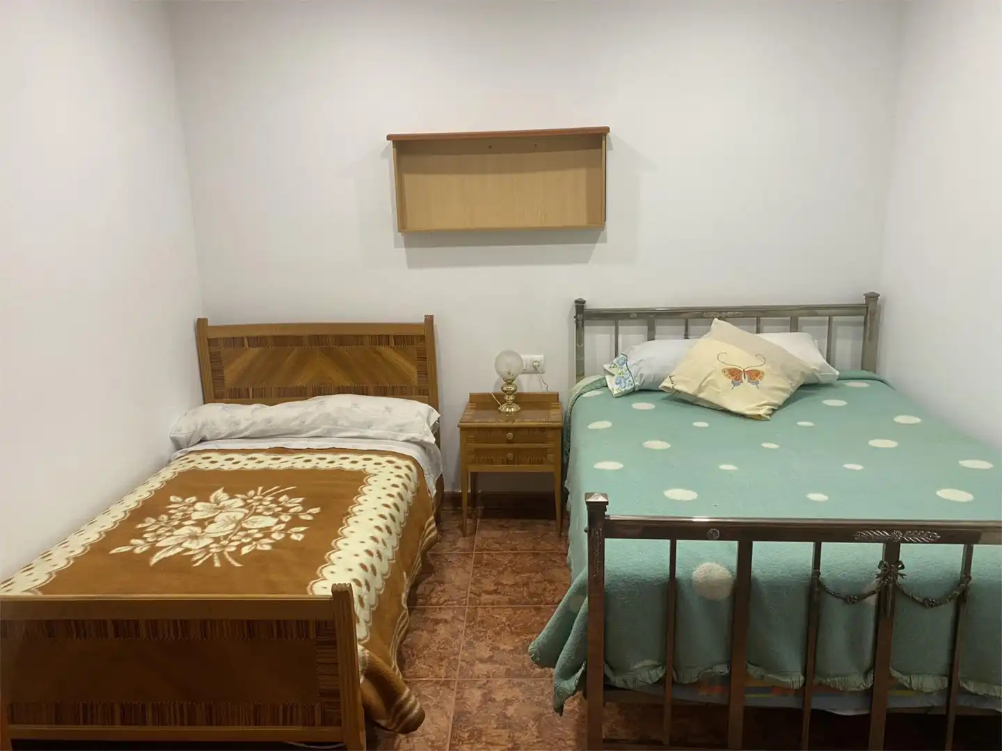 Bedroom of Detached homes for share in Abenójar  with Private garden, Furnished and Washing machine