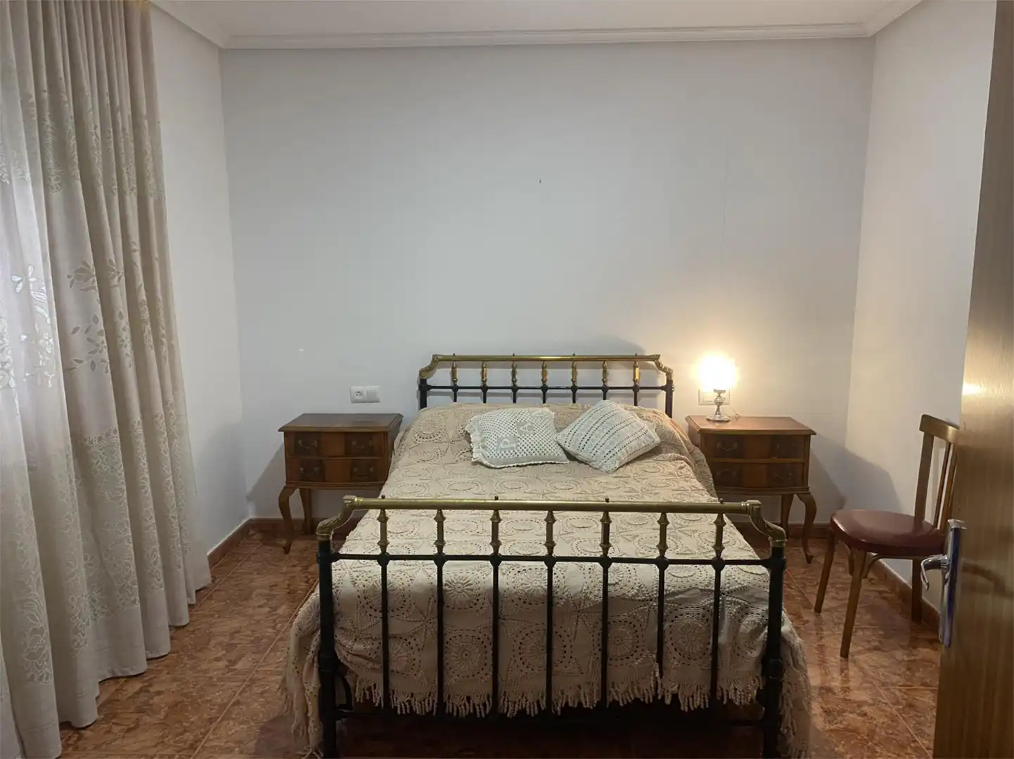 Bedroom of Detached homes for share in Abenójar  with Private garden, Furnished and Washing machine