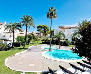 Exterior view of Flat to rent in Jávea / Xàbia  with Heating, Private garden and Terrace