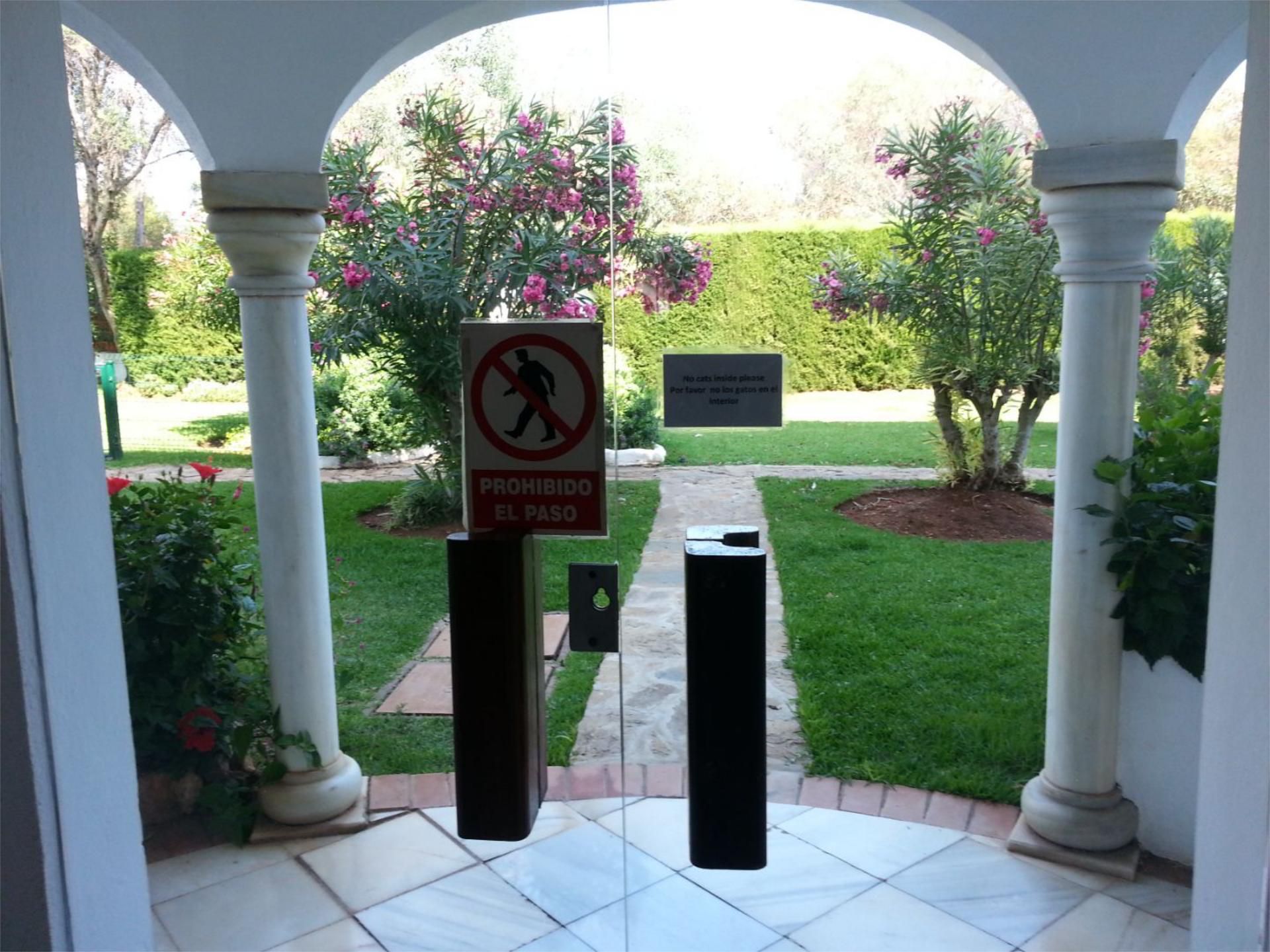 Garden of Flat for sale in Estepona  with Air Conditioner, Private garden and Terrace