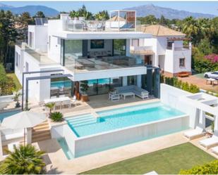 Exterior view of Flat for sale in Estepona  with Air Conditioner, Heating and Private garden