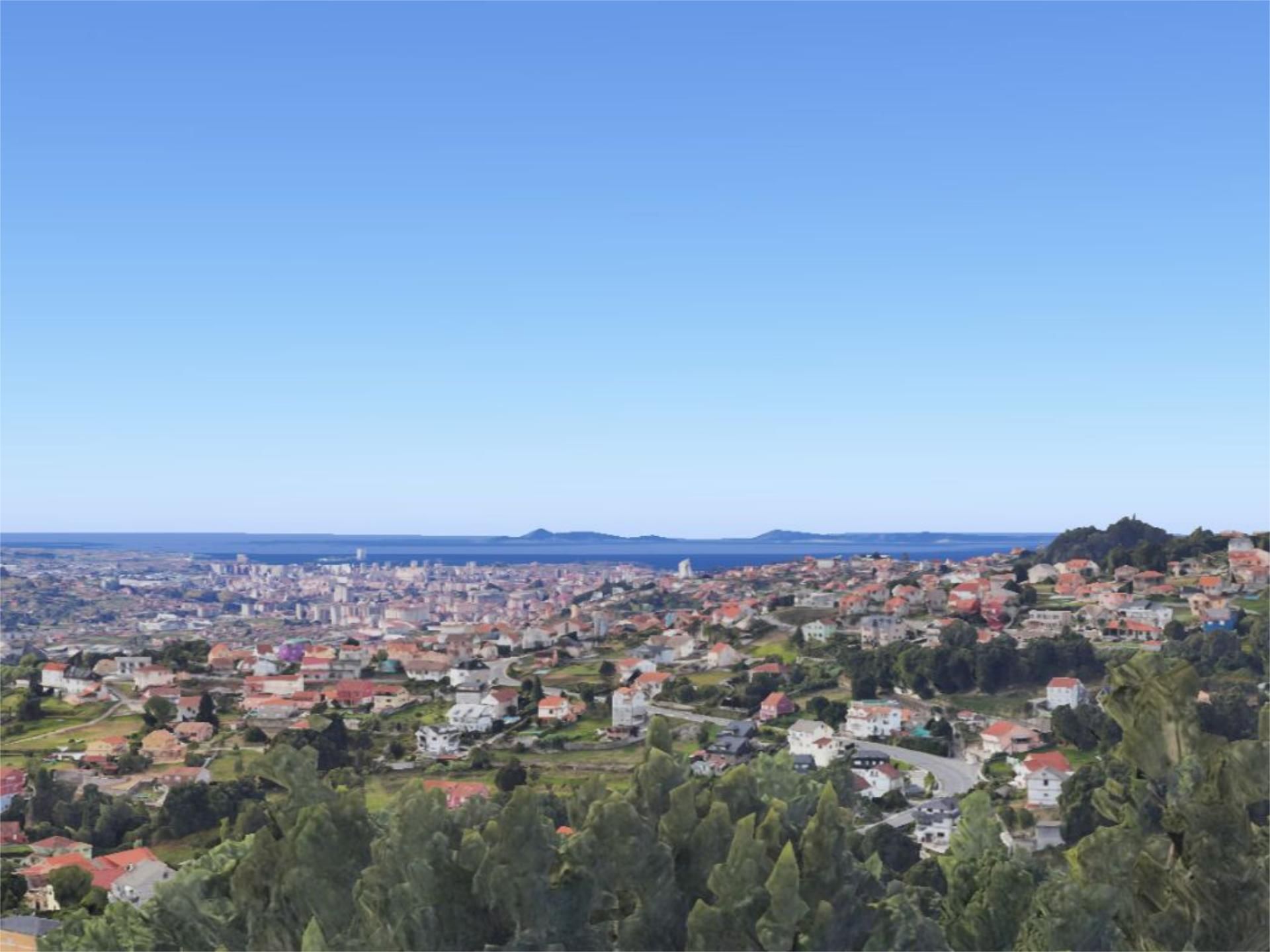 Exterior view of House or chalet for sale in Vigo   with Heating, Private garden and Parquet flooring