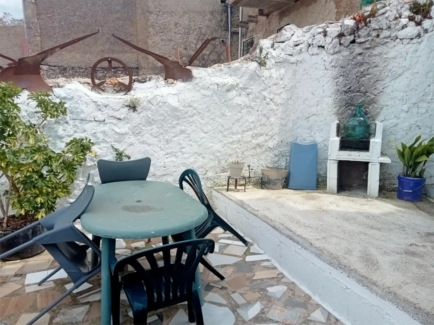 Terraza de Finca rústica en venta en Beas de Segura con Aire acondicionado, Terraza y Piscina