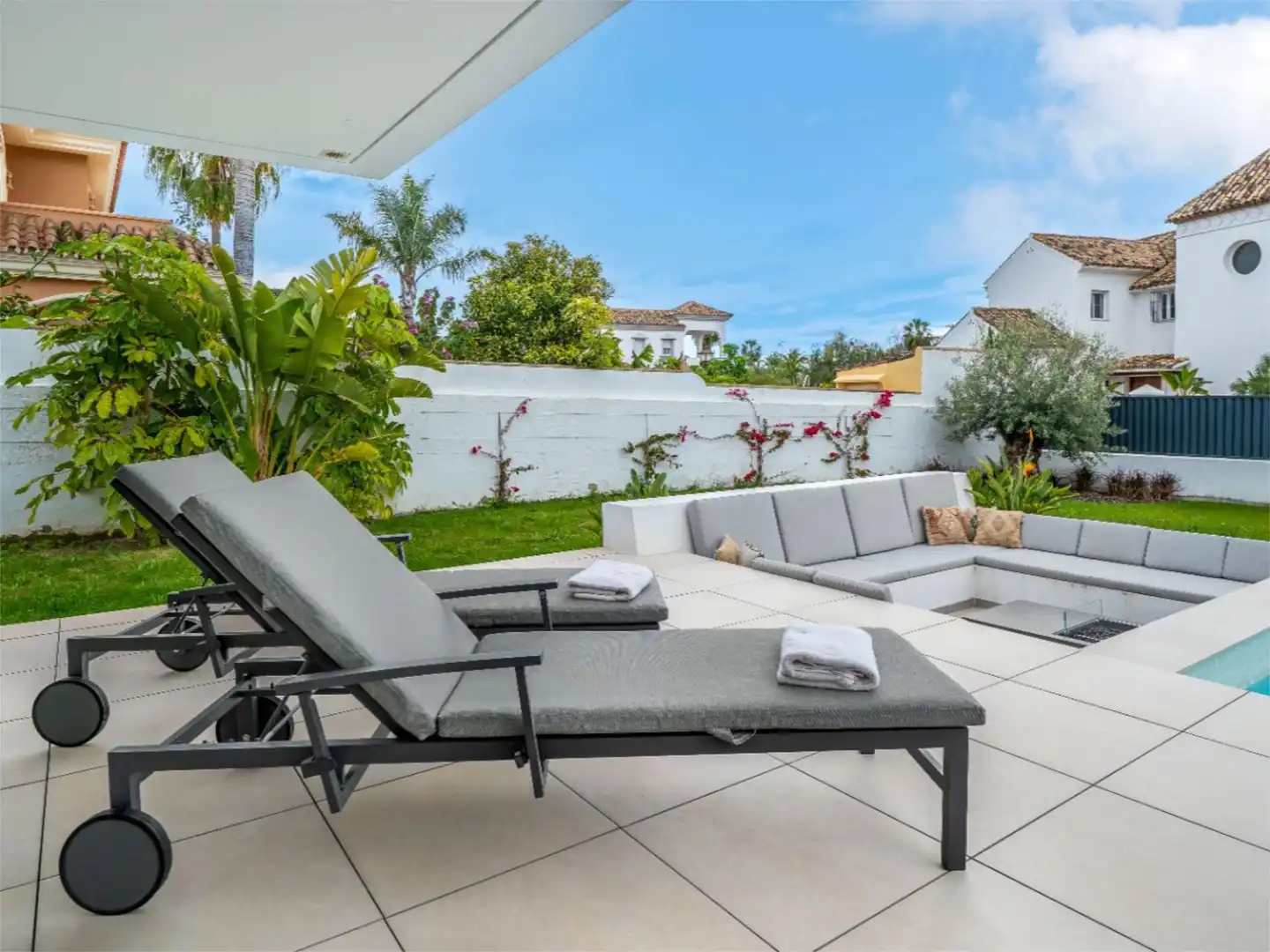 Casa o xalet en venda a Urbanización Montecarlo, 10, Nueva Alcántara Terrassa de Casa o xalet en venda en Marbella amb Aire condicionat, Terrassa i Piscina