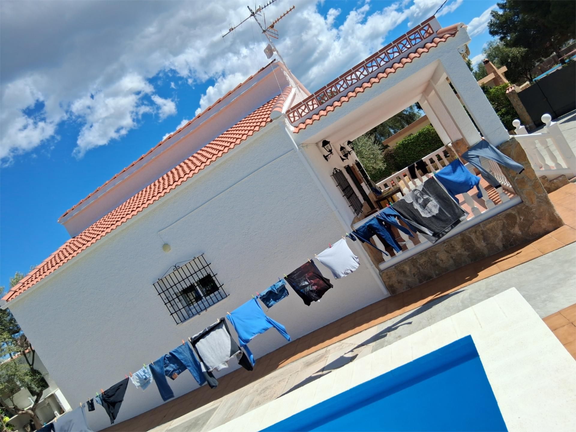 Exterior view of House or chalet for sale in Náquera  with Air Conditioner, Terrace and Balcony