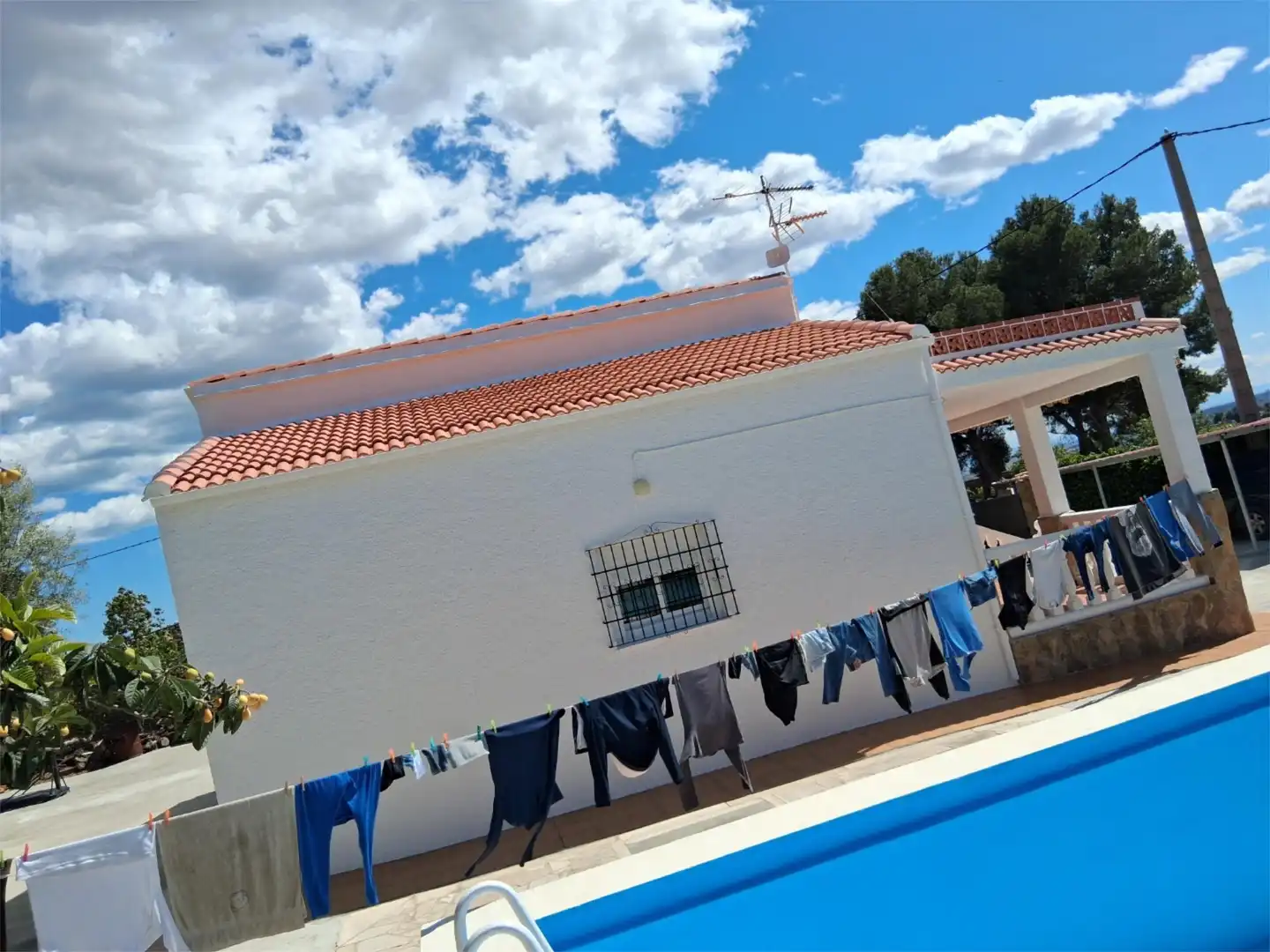 Vista exterior de Casa o chalet en venta en Náquera con Aire acondicionado, Terraza y Balcón