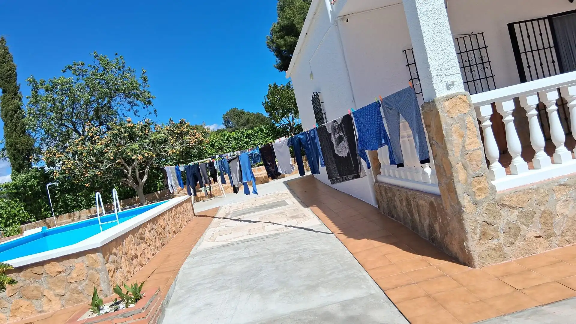 Vista exterior de Casa o chalet en venta en Náquera con Aire acondicionado, Terraza y Balcón