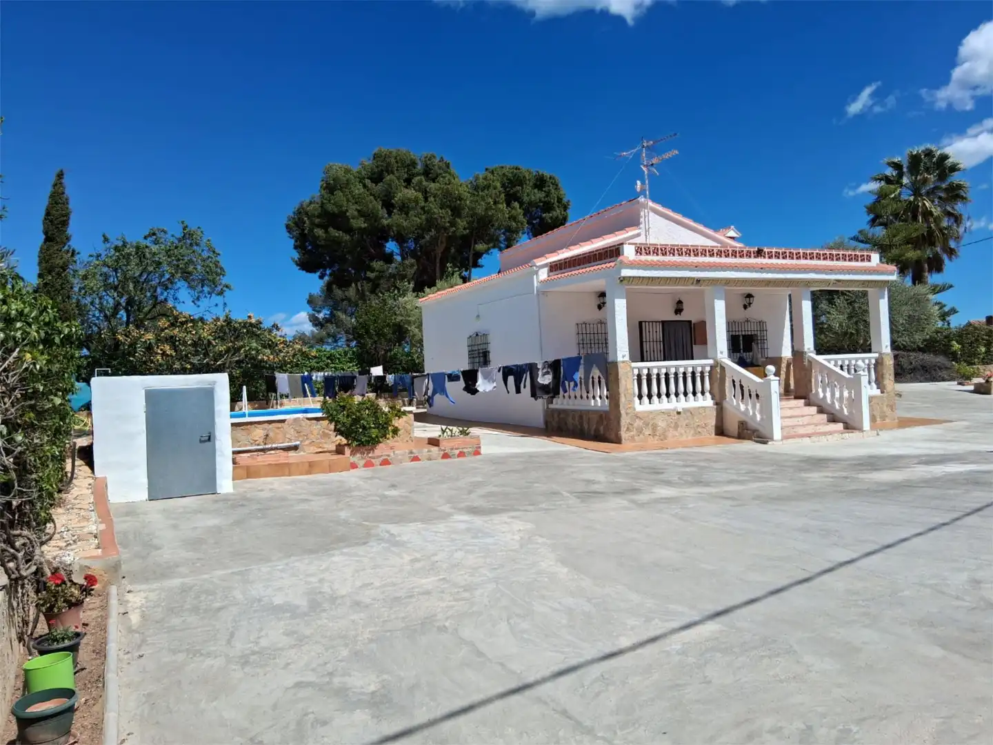 Vista exterior de Casa o chalet en venta en Náquera con Aire acondicionado, Terraza y Balcón