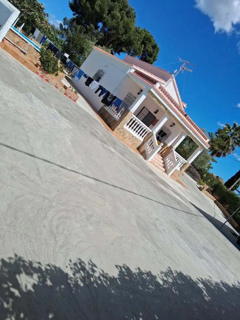 Vista exterior de Casa o chalet en venta en Náquera con Aire acondicionado, Terraza y Balcón