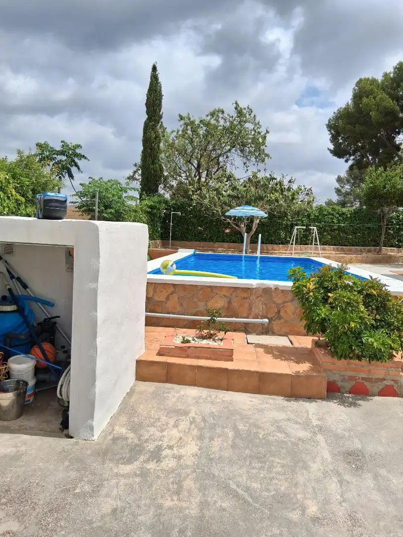 Piscina de Casa o chalet en venta en Náquera con Aire acondicionado, Terraza y Balcón