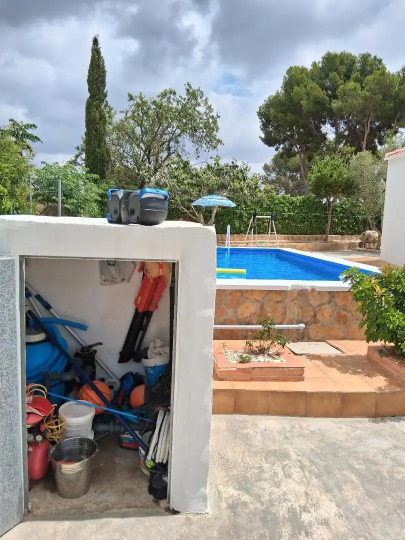 Piscina de Casa o chalet en venta en Náquera con Aire acondicionado, Terraza y Balcón