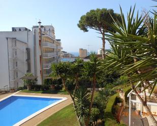 Swimming pool of Flat to rent in Lloret de Mar  with Private garden, Terrace and Swimming Pool