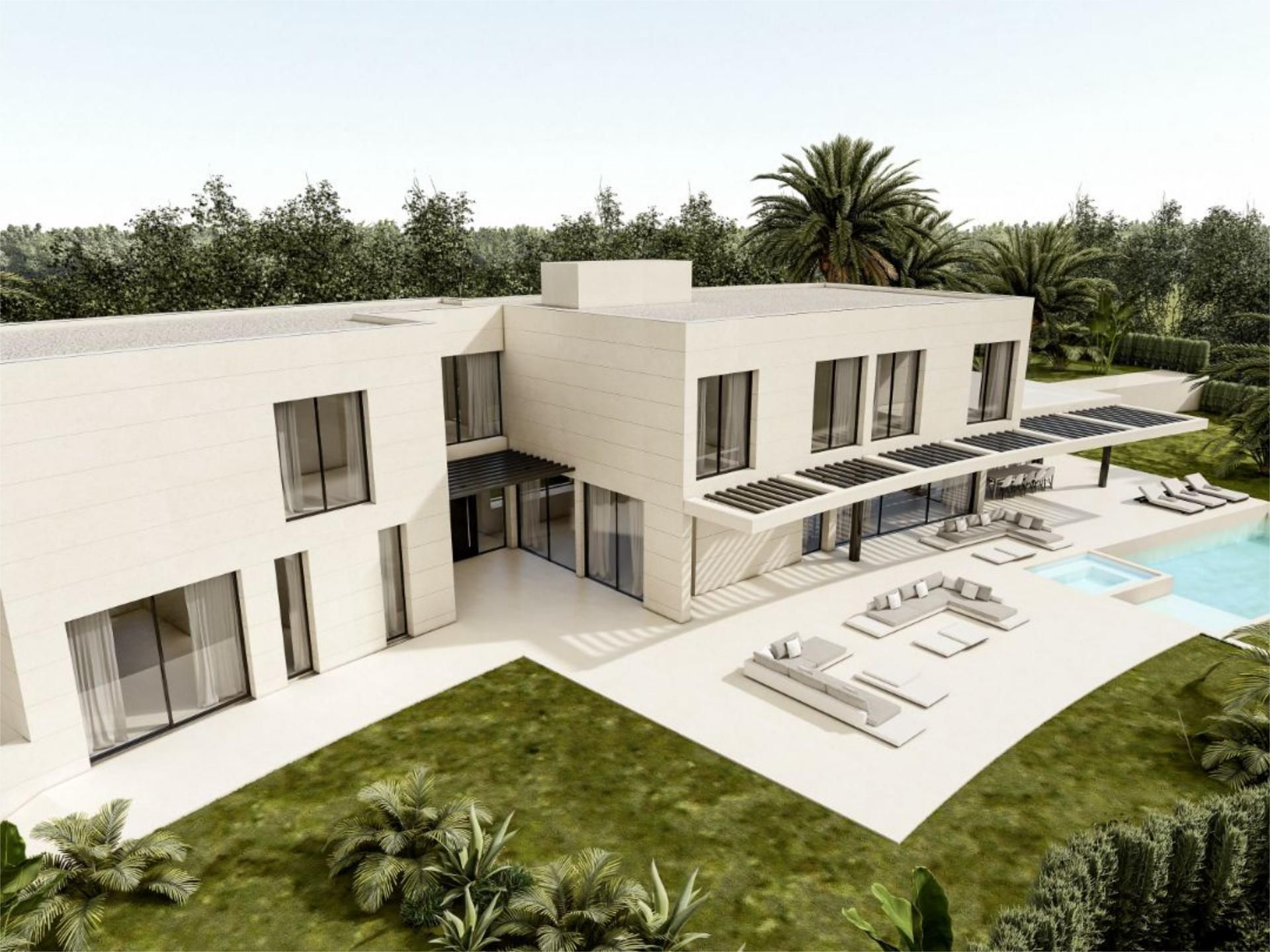 Exterior view of House or chalet for sale in Sant Andreu de Llavaneres  with Air Conditioner, Terrace and Swimming Pool