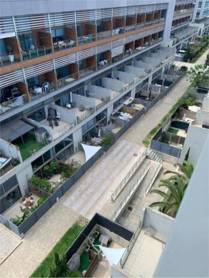 Exterior view of Attic to rent in  Valencia Capital  with Heating, Private garden and Terrace