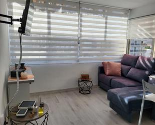 Sala d'estar de Apartament de lloguer en Benidorm amb Aire condicionat, Calefacció i Parquet