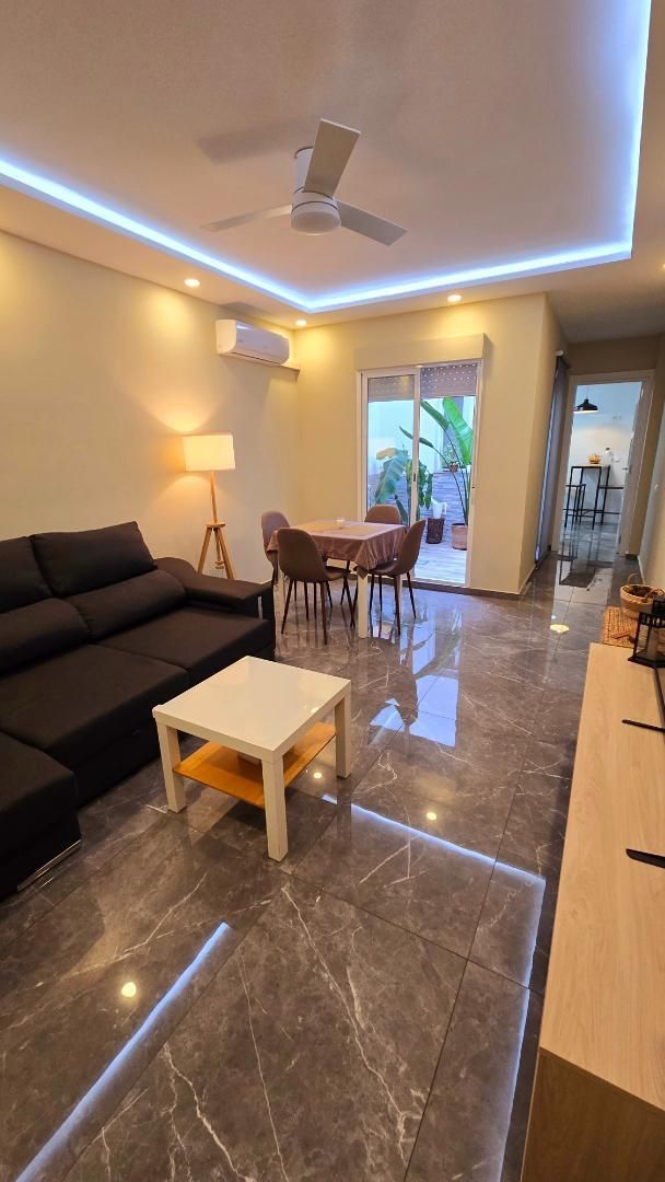 Living room of Single-family semi-detached for sale in Vila-real  with Air Conditioner and Terrace