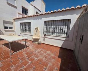 Terrace of Single-family semi-detached for sale in  Almería Capital  with Heating, Private garden and Terrace