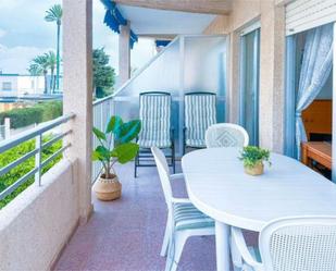 Terrace of Flat to rent in Santa Pola  with Terrace and Furnished
