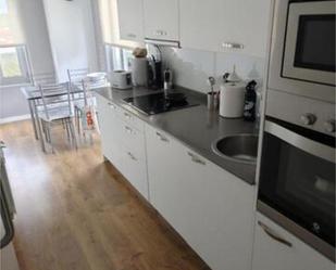 Kitchen of Flat to rent in Santiago de Compostela   with Heating and Storage room