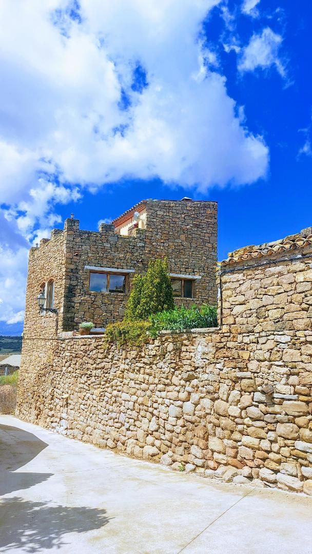 Exterior view of House or chalet for sale in Agramunt  with Private garden, Terrace and Swimming Pool