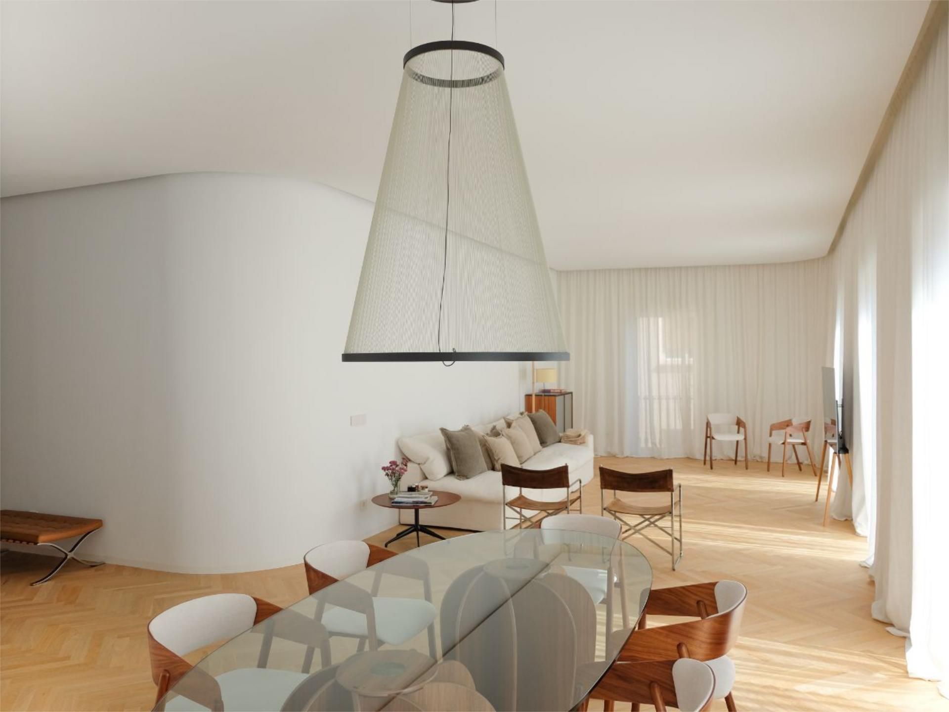 Living room of Flat for sale in Alicante / Alacant  with Air Conditioner and Balcony