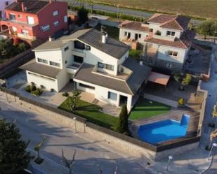 Exterior view of House or chalet for sale in Olèrdola  with Swimming Pool