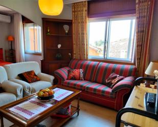 Living room of Apartment to rent in Pontevedra Capital   with Air Conditioner, Heating and Private garden
