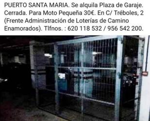 Aparcament de Garatge de lloguer en El Puerto de Santa María