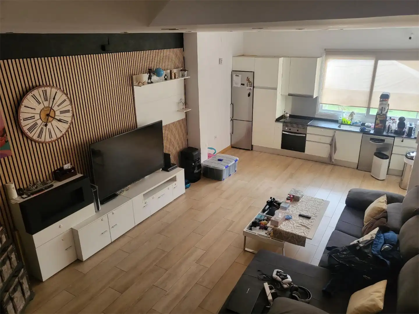 Wohnzimmer von Einfamilien-Reihenhaus zum Verkauf in Montcada i Reixac mit Terrasse