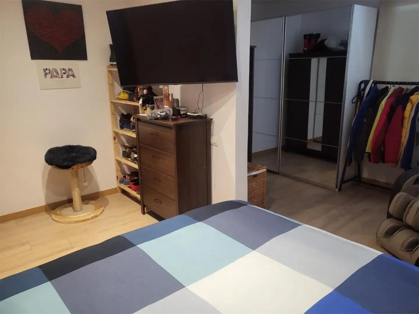 Schlafzimmer von Einfamilien-Reihenhaus zum Verkauf in Montcada i Reixac mit Terrasse