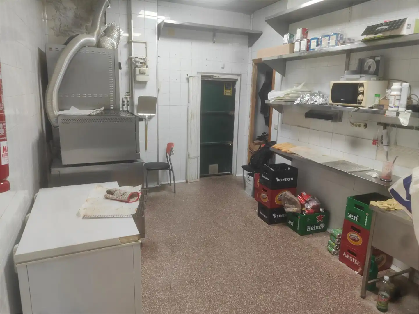 Kitchen of Commercial properties for rent in Murcia  with Air Conditioner and Heating
