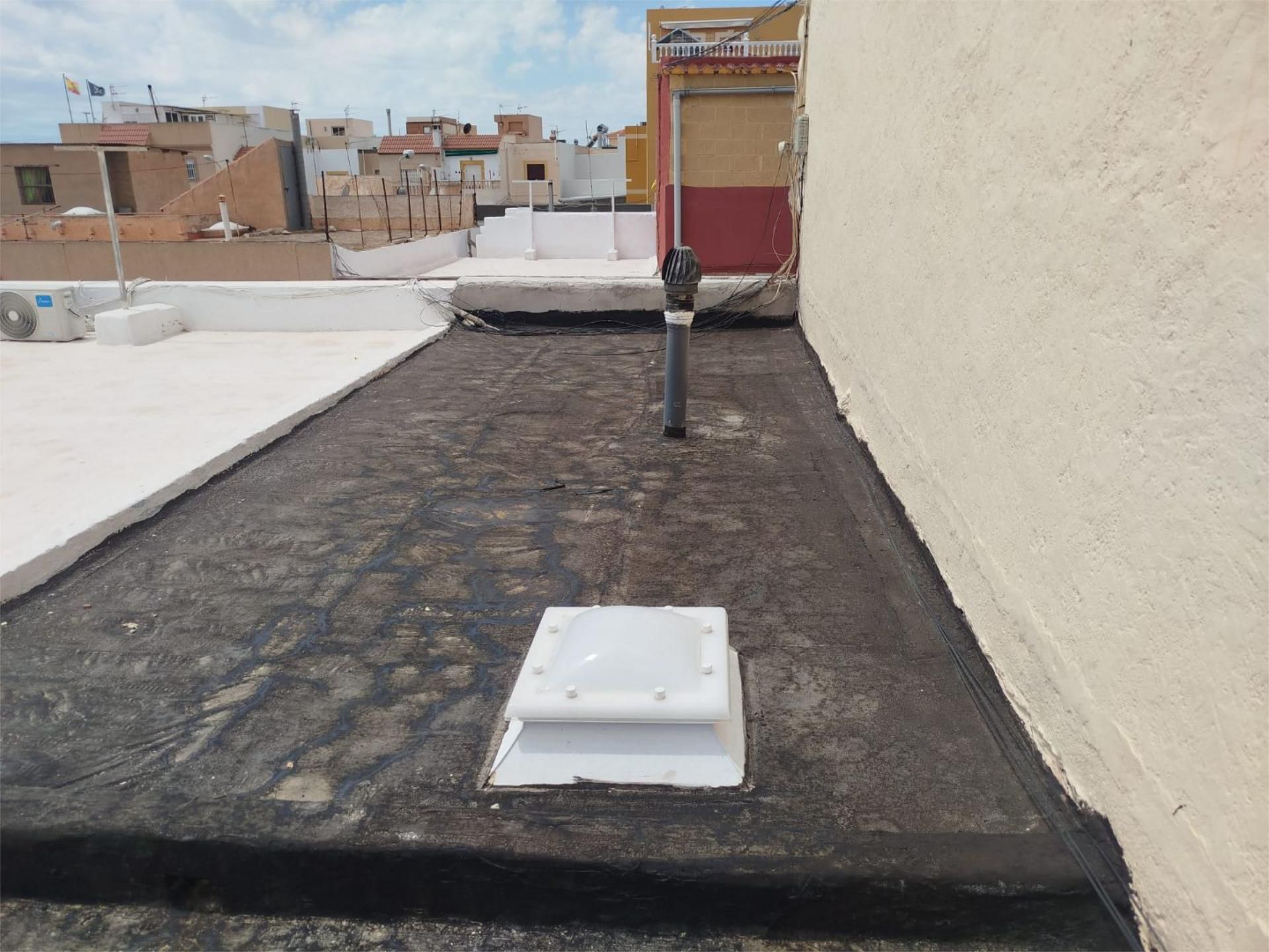 Vista exterior de Casa adosada en venda en  Almería Capital amb Terrassa